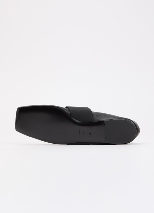 Givenchy Ballerina van lamsleer met logo - detail 6 zwart