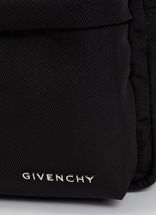 Givenchy Essential U schoudertas met leren details - detail 5 zwart
