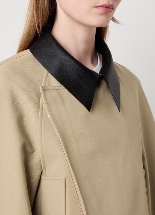 Givenchy Jack in wolblend met steekzakken - detail 3 beige