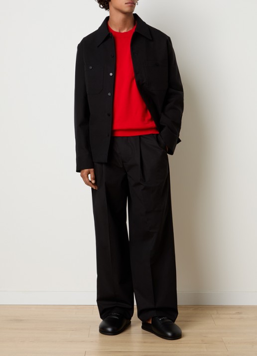 Givenchy Jack met borstzakken - voorkant 2 zwart