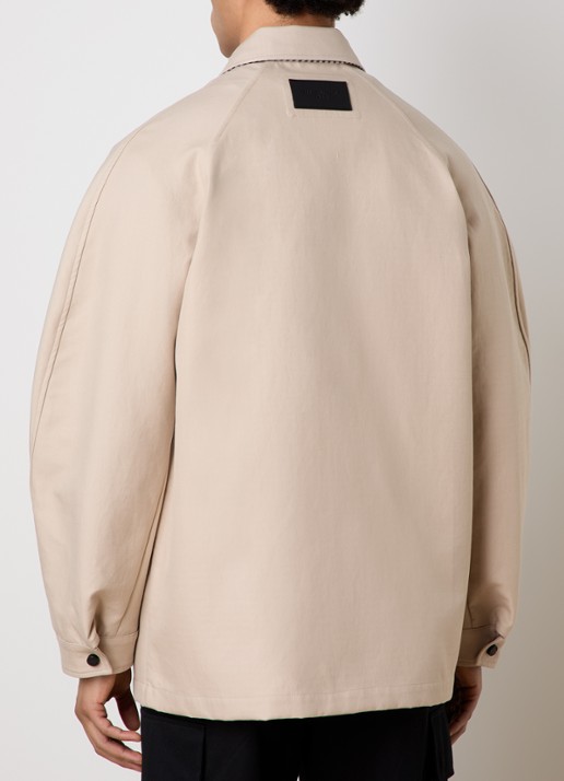 Givenchy Jack met steekzakken - achterkant beige