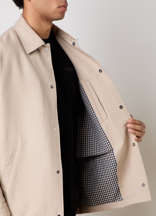 Givenchy Jack met steekzakken - detail 6 beige