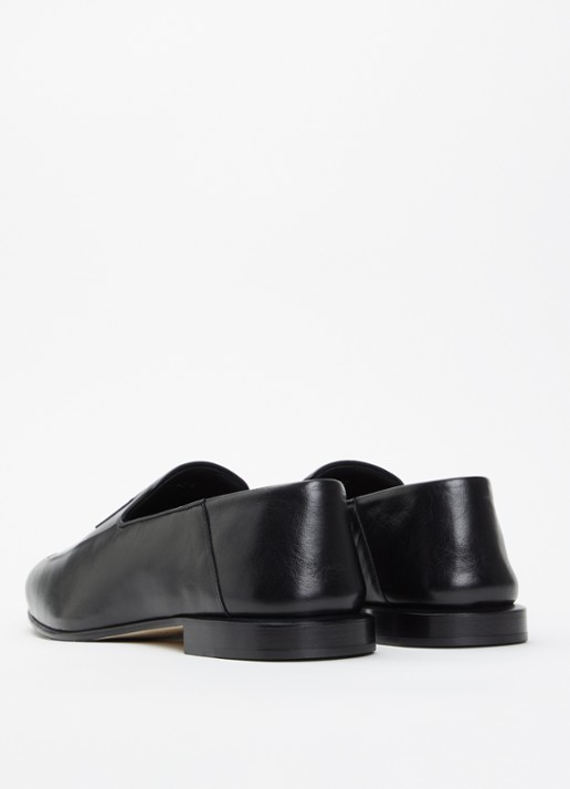 Givenchy Label loafer van lamsleer - achterkant 6 zwart