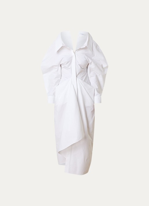 Givenchy Midi blouse jurk met kraag