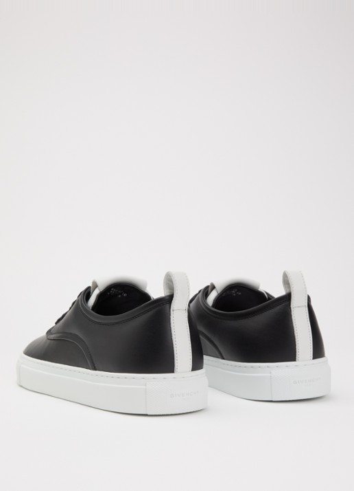 Givenchy New City sneaker van kalfsleer - achterkant 7 zwart