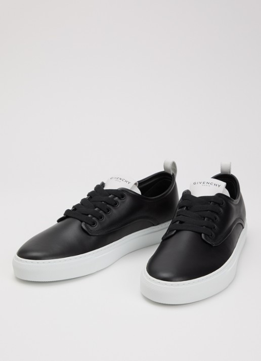 Givenchy New City sneaker van kalfsleer - detail zwart