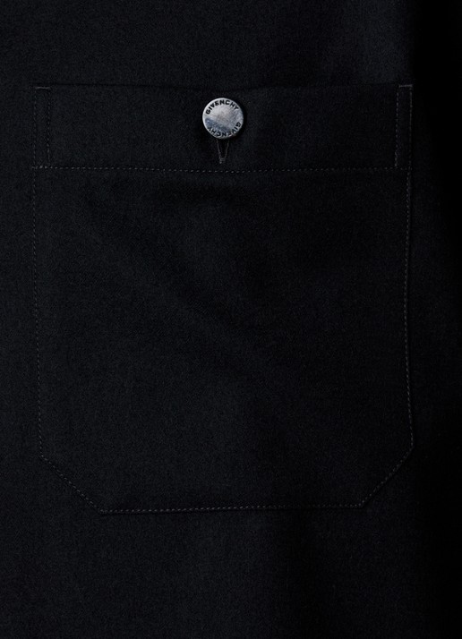 Givenchy Overshirt met borstzakken - detail 2 zwart
