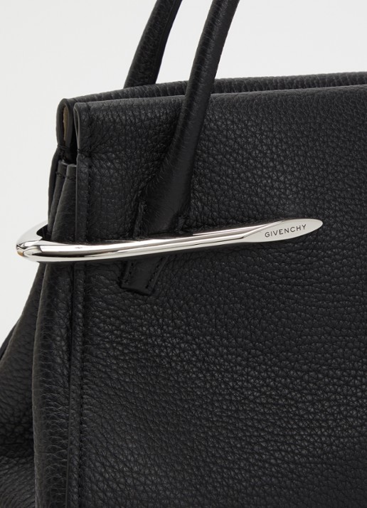 Givenchy Pinch Medium handtas van leer met afneembare schouderriem - detail 7 zwart