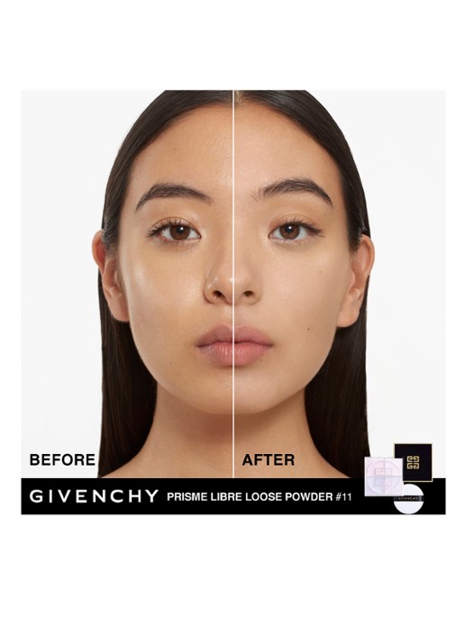 Givenchy Prisme Libre loose powder XMAS 21 - Limited Edition losse poeder  - detail 6 11 sparkling lilac