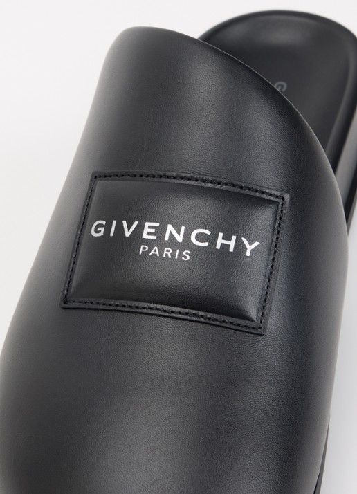 Givenchy Puffy muiltje van lamsleer - detail 7 zwart