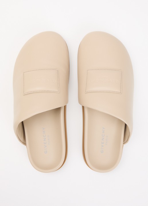 Givenchy Puffy muiltje van lamsleer - detail 3 beige