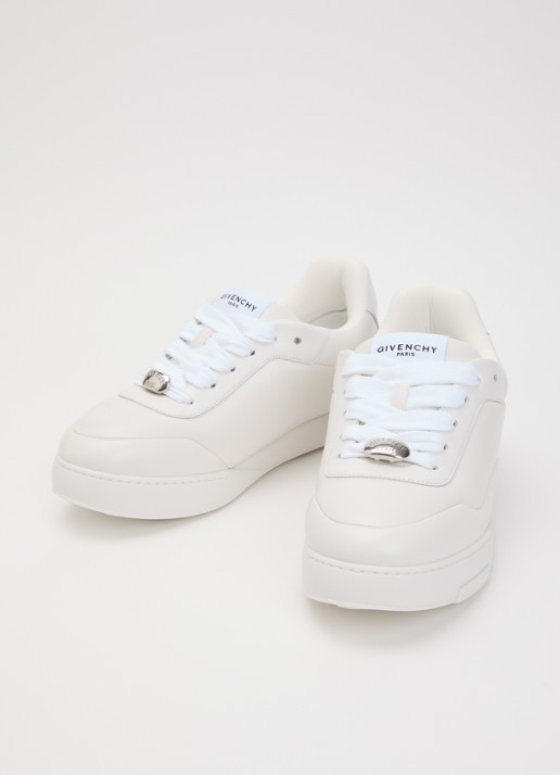 Givenchy Puffy Yard sneaker van lamsleer - detail wit