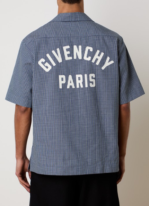 Givenchy Regular fit overhemd met ruitdessin