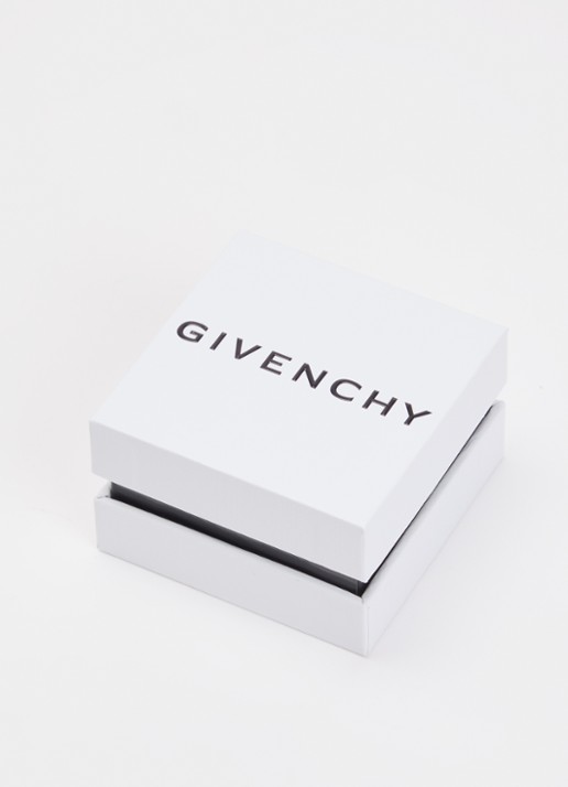 Givenchy Schakelarmband met logo - detail 3 zilver