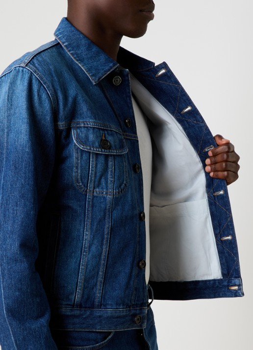 Givenchy Spijkerjas met borst- en steekzakken - detail 3 indigo