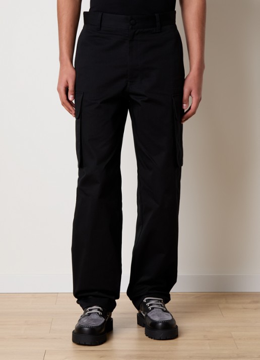 Givenchy  Straight fit cargobroek met steekzakken - detail 2 zwart