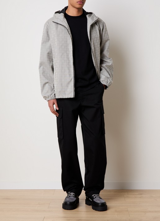 Givenchy  Straight fit cargobroek met steekzakken - voorkant 6 zwart