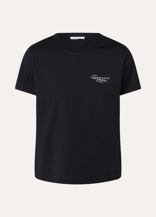 Givenchy T-shirt met logo- en backprint
