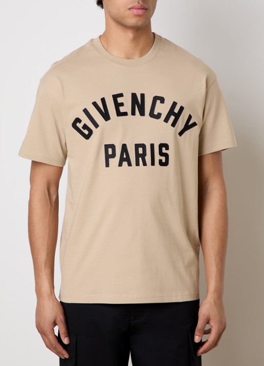 Givenchy T-shirt met logoborduring