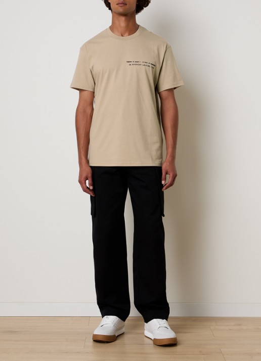 Givenchy T-shirt met print - voorkant 3 camel