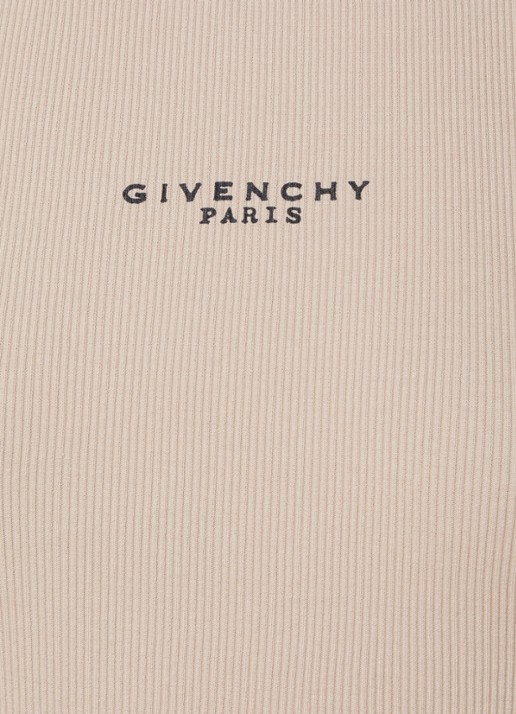 Givenchy Tanktop met logoprint - detail 4 beige