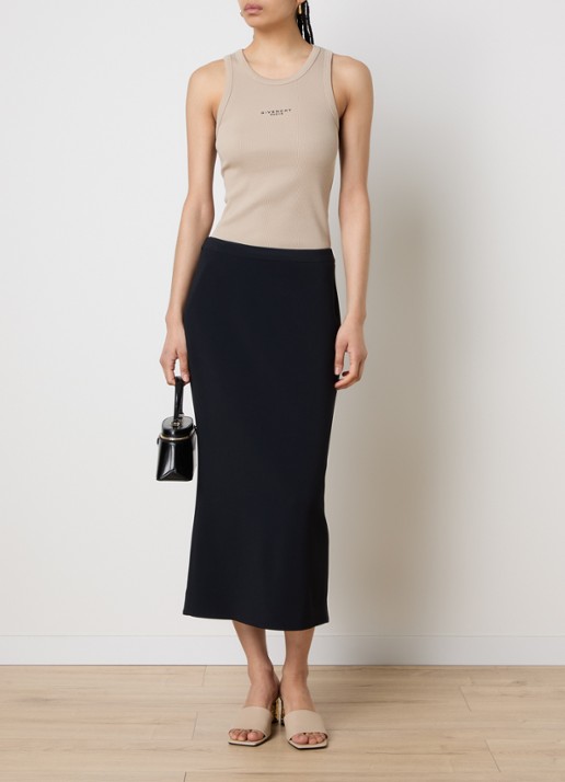 Givenchy Tanktop met logoprint - voorkant 2 beige
