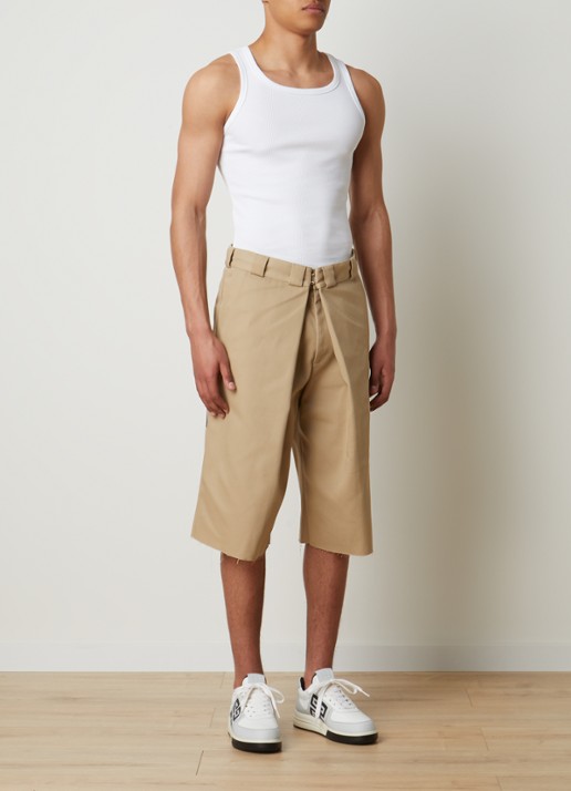 Givenchy Tanktop met ribstructuur - voorkant 3 wit