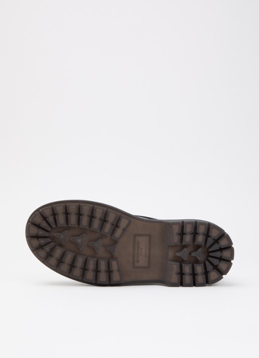 Givenchy Veterschoen van leer met logo - detail 3 zwart