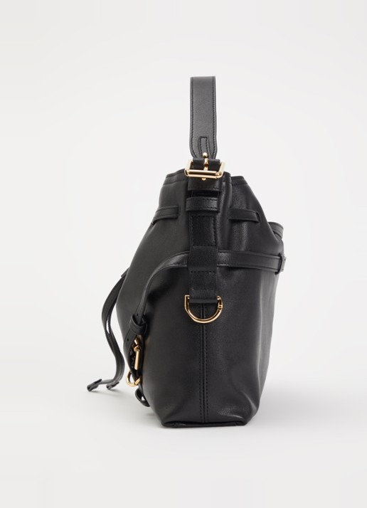 Givenchy Voyou Small schoudertas van kalfsleer - detail 4 zwart