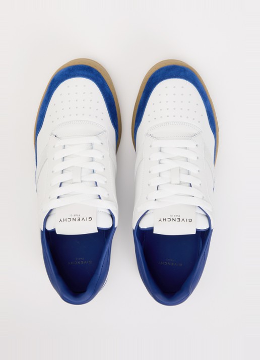 Givenchy Yard sneaker van kalfsleer  met suède details - detail 4 blauw
