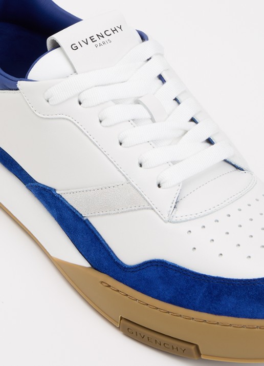 Givenchy Yard sneaker van kalfsleer  met suède details - detail 6 blauw