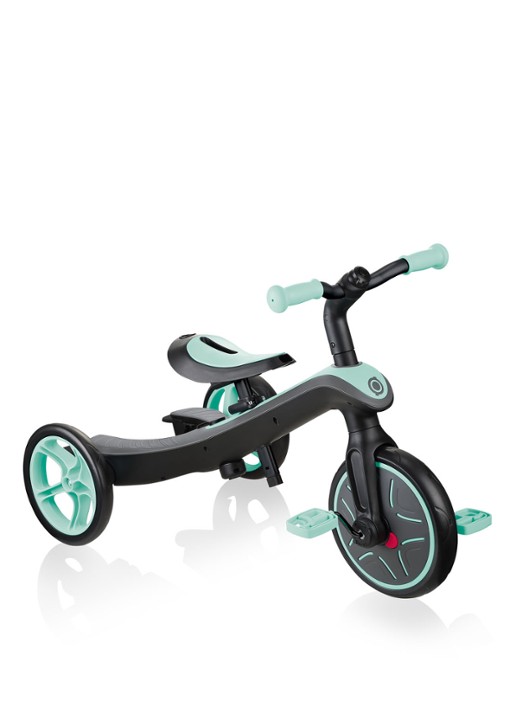 Globber Loopfiets Trike Explorer 4 in 1 - detail mint