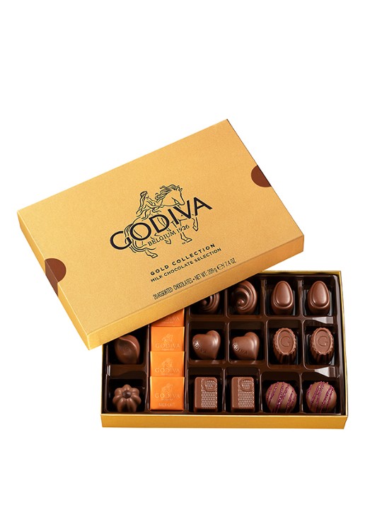 Godiva Gold Collection All Milk chocolade bonbons 20 stuks
