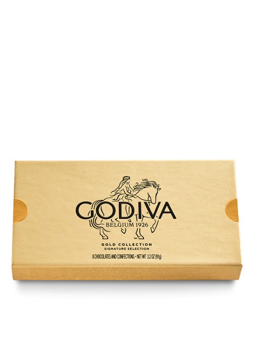 Godiva Gold Collection chocolade bonbons 8 stuks - voorkant 2 undefined