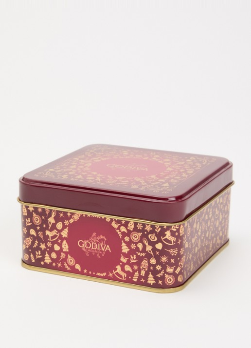 Godiva Holiday chocolade bonbons in geschenkblik 98 gram - detail 2 undefined