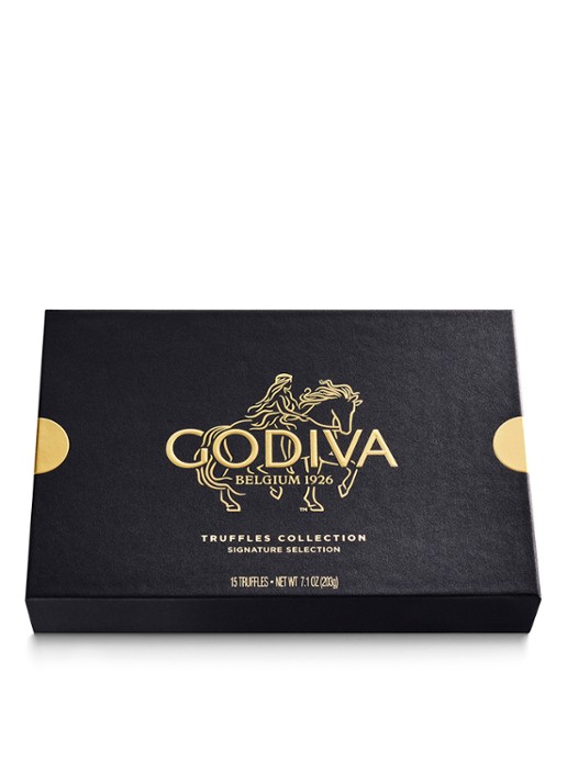 Godiva Truffles Collection chocolade bonbons 15 stuks - voorkant 2 undefined