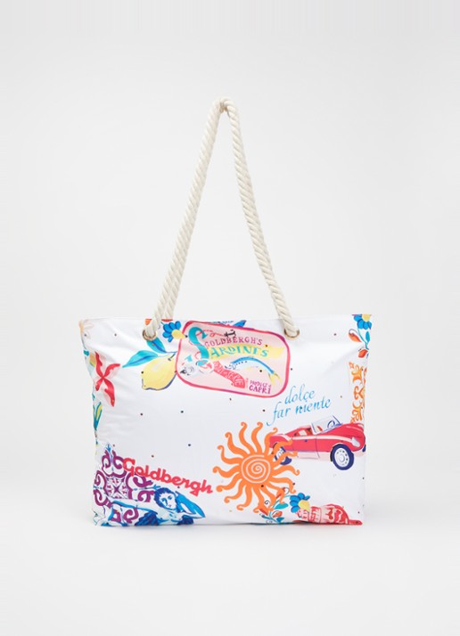 Goldbergh Angela shopper met print