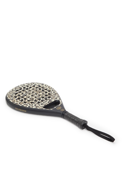 Goldbergh Block padel racket  - voorkant camel