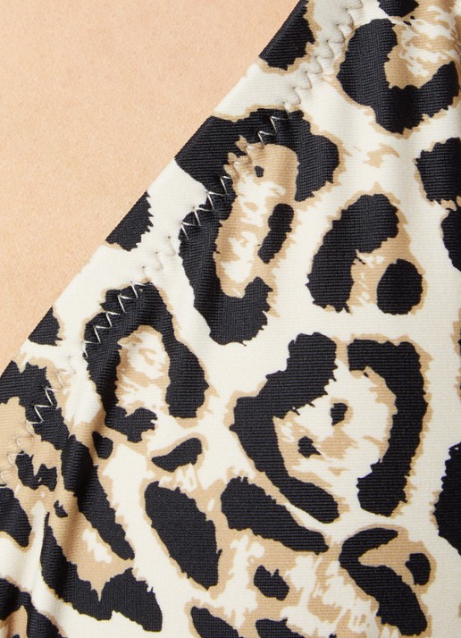 Goldbergh Bosco Nazca triangel bikinitop met uitneembare vulling - detail 2 beige