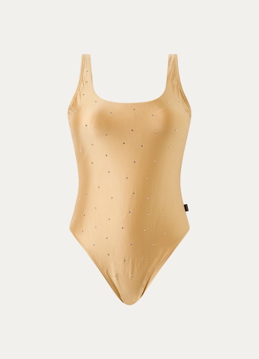 Goldbergh Breezea corrigerend badpak met strass