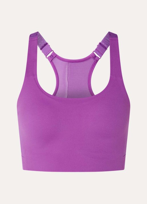 Goldbergh Caprisa sport bh met medium support - voorkant violet
