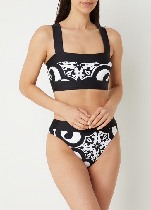 Goldbergh Cassandra bandeau bikinitop met uitneembare padding