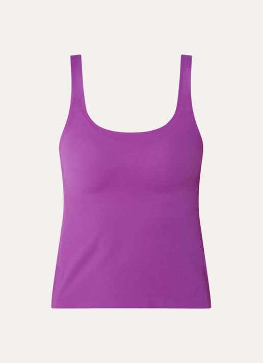 Goldbergh Dalia singlet met medium support - voorkant 2 paars