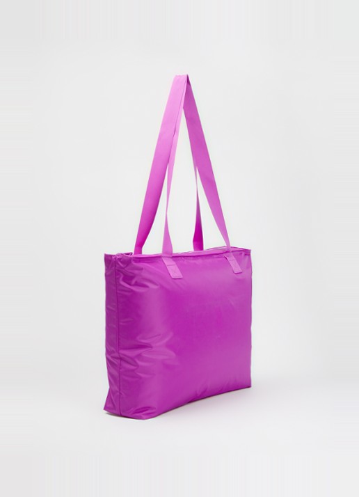 Goldbergh Famous shopper met logo - achterkant 2 paars