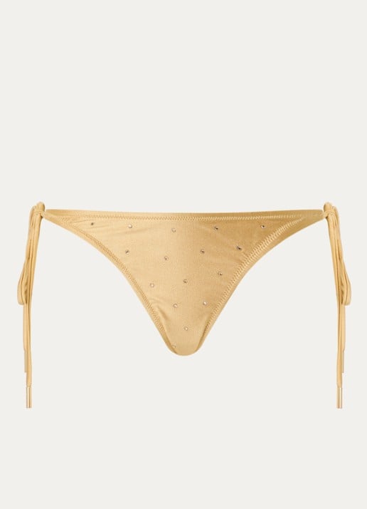 Goldbergh Kaia bikinislip met strass