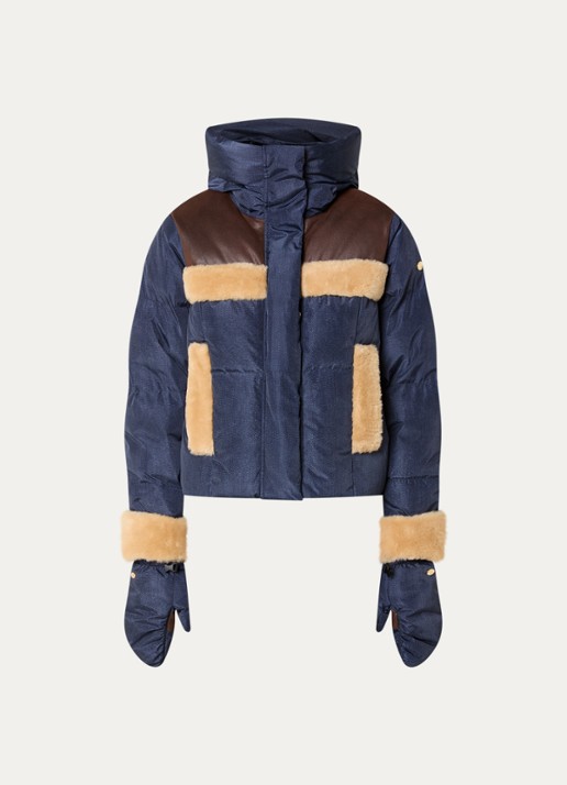Goldbergh Kori ski-jas met capuchon en ritszakken
