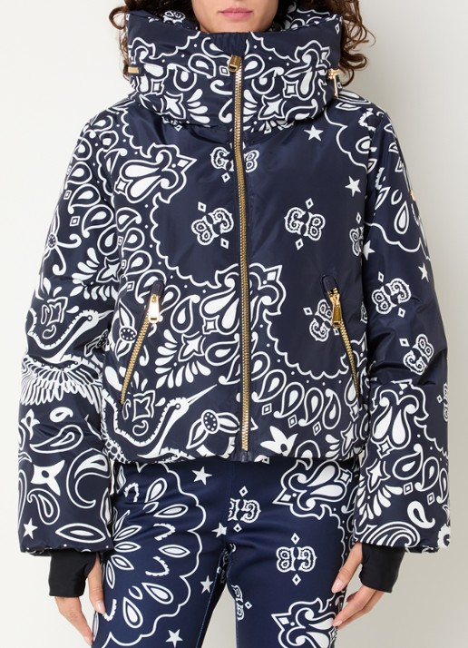 Goldbergh Kyoki ski-jas met paisley dessin