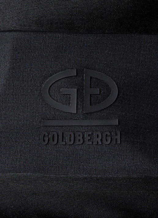 Goldbergh Oceane high waisted hipster bikinislip - detail 5 zwart