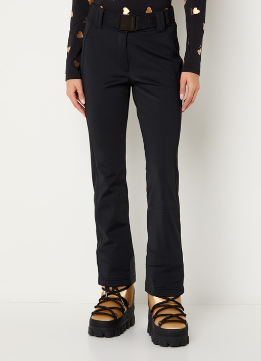 Goldbergh Pippa high waist flared fit skibroek met ritszakken