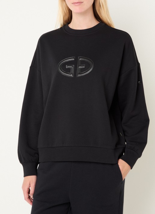 Goldbergh Tova sweater met logoborduring
